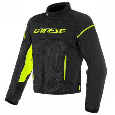 Куртка текстильная Dainese AIR FRAME D1 TEX Black/Black/Yellow-Fluo