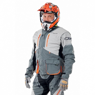 Куртка Эндуро Freeride DF, Grey/Orange