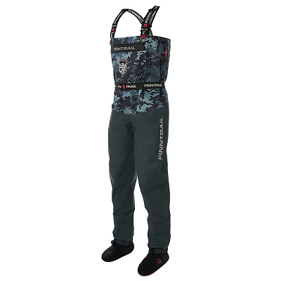 Вейдерсы с усилением FINNTRAIL ENDURO CAMOGREY