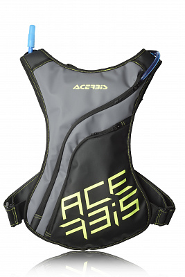 Рюкзак с гидропаком 9 литров BLACK/YELLOW , ACERBIS