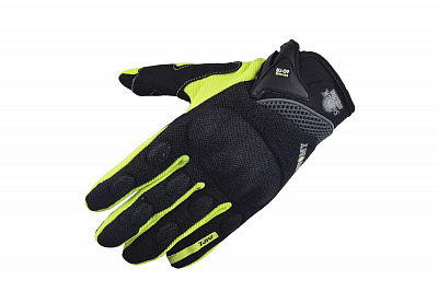 Перчатки  SUOMY SU-09 текстильные (Black/Green)