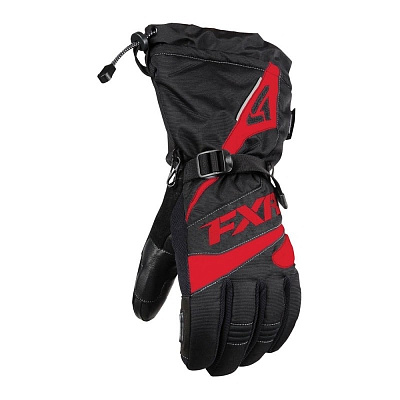 Перчатки FXR Fusion с утеплителем, Black/Elec Pink