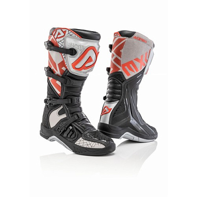 Мотоботы детские X-TEAM Black/grey, ACERBIS