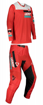 Комплект мотоджерси/мотоштаны Leatt 3.5 Ride Kit 2022 Red, LEATT
